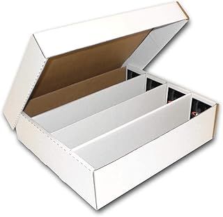Guardz - 4000 Count Trading Card Storage Box - 4 Row Storage Box with Lid... (1)