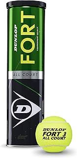 DUNLOP Tennis Ball Fort All Court TS - for Clay, Hard Court and Grass