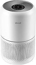 Levoit Air Purifier for Home Bedroom with HEPA & Carbon Filters CADR 187 m³/h, 80m², removes Pollen Allergies Dust Smoke, Air Cleaner with Timer, Quiet 24dB Sleep Mode, Core 300