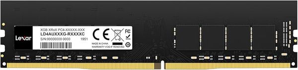 Lexar UDIMM 8GB DDR4 RAM 3200 MHz, 288-Pin DDR4 U-DIMM Desktop Memory, High-Performance Computer Memory, PC RAM Module Upgrade(LD4AU008G-B3200ASST)