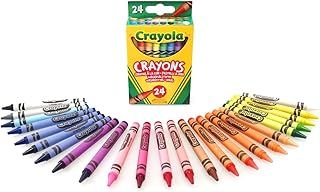 CRAYOLA Crayons, Bright Strong Colours, Multi, 24 Count (Pack of 1) (Packaging may vary)