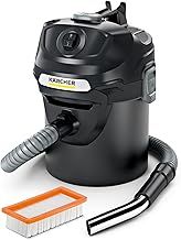 Kärcher 1.629-715.0, AD 2 Ash Vacuum, Black, 14 L Container, 600 W, 14 liters
