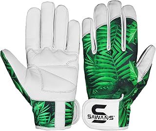 Leather Gardening Gloves Ladies Men/Women Short & Long Forearm Protection Thorn Proof Breathable Spandex Goatskin Leather Rose Pruning Garden Safety Work Gloves, Best Garden Gifts (Short Gloves, M)