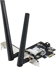 Asus PCE-AX3000 PCIe Card (Bluetooth 5.0+ Wi-Fi 6 AX3000 Dual Band, 2x Antennas, DFS)