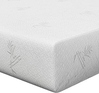 Vesgantti Single Mattress 7.5 Inch Memory Foam Mattress Medium Firm with Convoluted Foam and High-Density Foam - 90x190x19cm, CertiPUR-US Certified