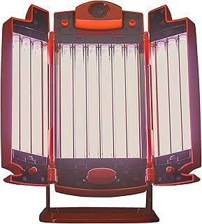 Tanning Lamp UK RUBINO 3 in 1: TANNING + COLLAGEN LIGHT THERAPY + INFRARED THERAPY