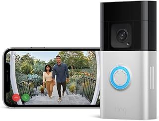 Ring Battery Video Doorbell Plus (Newest gen) | DIY Wireless Video Doorbell Camera with 1536p HD Video, Head-To-Toe View, Quick Release Battery Pack | Easy to install (5min)