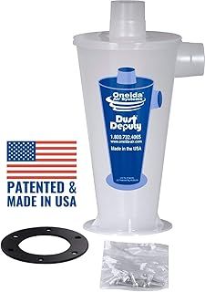 Dust Deputy DIY Anti-Static Retrofit Cyclone Separator for Wet/Dry Shop Vacuums (DD DIY)