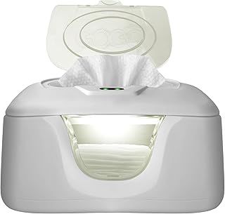 GOGO PURE Baby Wet Wipes Warmer, Dispenser, Holder and Case - with Easy Press On/Off Switch, Only Available at Amazon