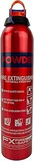 AA 950g Fire Extinguisher AA1547 - Uses BC Powder Small Fires - Lightweight Easy To Use UK Made 5 Year Warranty