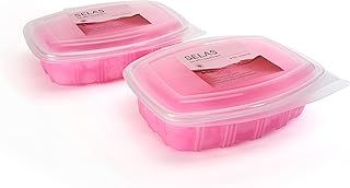 Rose Hip Paraffin Wax Bath. Pack 2.600ml (980g x2) Selas, for Therapeutic and Aesthetic Hand and Food Treatments. Paraffin Wax Bath, moisturizing Paraffin Bath