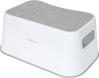 Babycurls Non-Slip Toddler Step Stool Ocean Theme Safe & Sturdy 16cm Height Bathroom & Kitchen Sink Helper | Slip-Resistant Surface | Potty Training | Child Safety | Portable | Indoor & Outdoor Use