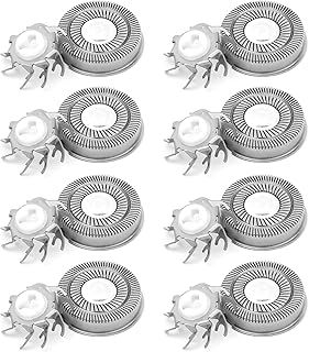 JurciCat Pack of 8 Replacement Blades for Skull Shaver Pitbull Electric Shaver for Bald Razor Men
