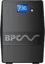 BPC Energy UPS Power Supply UK, Computer Uninterruptible Power Supply Units - 600VA /360Watts UPS with Battery Backup, 3 IEC Outputs for Surge Protection Ideal for Home or Office, 2 Year Warranty