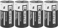 EEMB ER14250 1/2AA 3.6V 1200mAh Lithium Battery Li-SOCL₂ Non-Rechargeable XL-050F SB-AA02 LS14250 TL-5902 TL-2150 for Dogwatch Dog Collar and Some of Movement Monitor/Home Security/Alarm System (4)