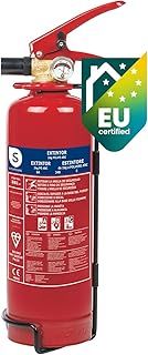 Smartwares Fire Extinguisher Powder – 1kg – Suitable for A,B & C fires - Suitable for vehicles & homes – Mounting base Included - FEX-15112