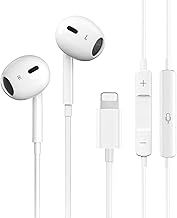 In-Ear Headphones, Hi-Res Extra Bass Earphones, Stereo Sound Noise Isolating Wired Earbuds with Microphone and Volume Control