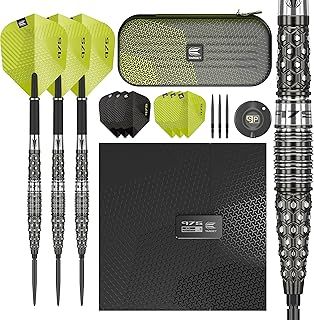 Target Darts 975 97.5% Tungsten Swiss Point Steel Tip Darts Set