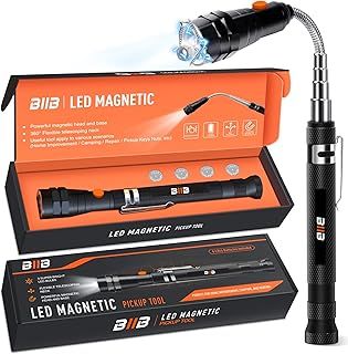 BIIB Gifts for Men, Gadgets for Men LED Magnetic Tool, Mens Gifts for Dad Gifts for Men Who Have Everything, Birthday Gifts for Men, Valentines Gifts for Him Her, Fathers, Day Gifts from Daughter Son