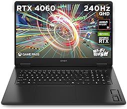 HP OMEN 17-db0008sa 17.3" 2560 x 1440 pixels AMD Ryzen 9 32GB 1000GB SSD NVIDIA GeForce RTX 4060 Windows 11 Home