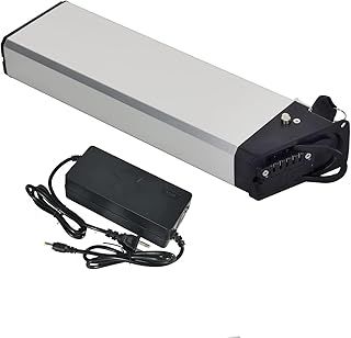 48V 17.5Ah Folding Electric Bike Battery Lithium Li-ION Built-in Lithium EBike Battery for Engwe pro 2/EP-2 pro 1000W 750W 500W 450W 350W 250W with Charger and BMS wits Samsung Cells