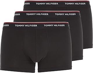 Tommy Hilfiger Mens Low Rise Boxer Shorts Premium Essentials (3 Pack)