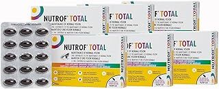 180 Nutrof Total Capsules – Eye Health Supplement with Lutein, Zeaxanthin, Omega 3, and Antioxidants | Daily Dose of Essential Nutrients for Optimal Eye Health | 30 Capsules x 6 Packs