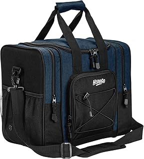 Bowling Ball Bag - Single Ball Tote with Foam Cushion, Padded Strap for Men & Women, Fits Bowling Shoes Up to Mens Size 14 & Accessories