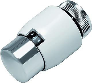 Honeywell Home T4021 Thera 200-White and Chrome Thermostatic Radiator Valve