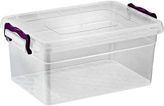 Best House 2 PCS Plastic Storage Box with Lids, Storage Containers Use for Home, office, Kitchen, Toys and Goods (5 Litres)