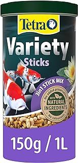 Tetra Pond Fish Food Variety Sticks 150g - biologically balanced for pond fish