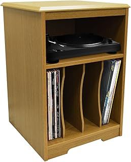 WATSONS AUDIO - Turntable/LP Record/Vinyl Storage Side End/Bedside Table - Oak