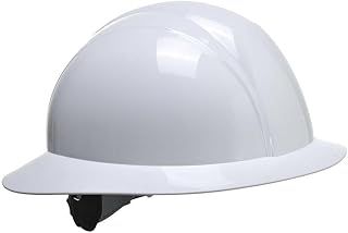 Portwest Full Brim Future Helmet, Size: One Size, Colour: White, PS52WHR