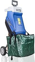 Hyundai Electric Garden Shredder, 2400w, 230v, 4200rpm speed, Portable with 10m Power Cable, Detachable collection bag and 3 Year Warranty