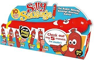 Ideal | Silly Sausage: The super speedy sausage reaction game | Family Games | For 1+ Players | Ages 7+