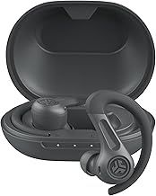 JLab JBuds Sport ANC 4 Active Noise Cancelling Earbuds - True Wireless Running Earphones, Bluetooth Sports Headphones, 60 H Playtime In Ear Buds for Gym, IP66, USB-C Charging Case, Graphite