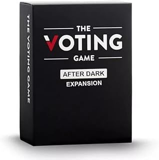 THE VOTING GAME After Dark Expansion - 100 New Cards for the Hilarious Adult Party Game About Finding Out Who Your Friends Are - for College Students, Fun Parties & Board Games Night with your Group