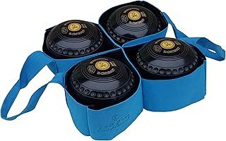Metz Classic 4 Bowls Nylon Carrier For Level Green Lawn Flat Short Mat Indoor & Outdoor Bowling