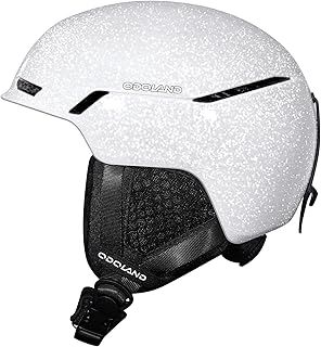 Odoland Ski Helmet,Shinning Snowboard Helmet, Adjustable Ventilation System, PC Shell Protective EPS Foam Fashion Style Snow Helmet for Men Women Youth, Goggles Compatible