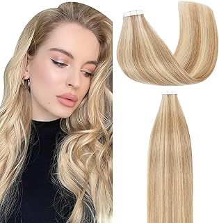 Rich Choices Tape in Hair Extensions Human Hair 12 Inch Black Hair Extensions Remy Hair Extension Jet Black Tape Hair Extensions Real Human Hair Injection Tape Extensions 10Pcs 20g