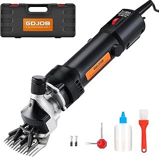 Livestock Electric Clipper,690w Professional Sheep Shearing Clippers, Pet Farm Supplies for Shaving Fur Wool in Sheep, Goats, Cattle, Farm Livestock Pet (Black)