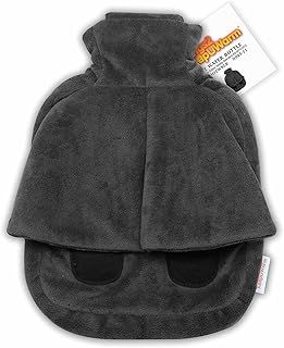 Heat Foot Warmer – Hot Water Bottle Heated Foot Muff – Soft and Cosy Fleece Feet Warmers for Women and Men – Non-Electric Heated Foot Warmers for Home, Office, Holiday