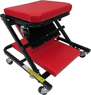 Rolling Mechanics Car Creeper Board 40" (Crawler Folding Padded Garage Stool)