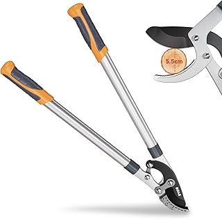 AIRAJ 70cm Anvil Loppers for Tree Trimming Heavy Duty with Compound Action,Tree Branch Cutter with 2 Inch Cutting Capacity,Chops Thick Branches Ease,Garden Lopper Pruning Shears