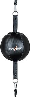 MaxxMMA Double End Speed Ball, Boxing Speed Ball, Reflex Dodge Ball, Punching Speed Ball, MMA Training Ball, Including Pump, Cords, and Ring Locking