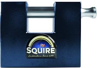 Henry Squire WS75S Stronghold 6 Pin S Cylinder Container Block Lock, 80 mm (Length)