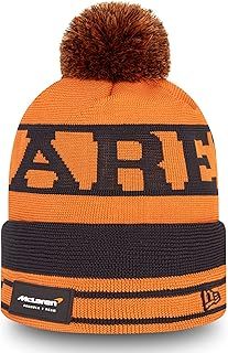 F1 McLaren New Era Replica Daniel Ricciardo Bobble Hat 2022 - Papaya/Black - DR3 - Unisex