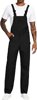 WORK IDEA Work Dungarees for Men Multi Pocket Technology Men's Work Dungarees