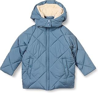 Amazon Essentials Girls' Long Quilted Cocoon Puffer Coat