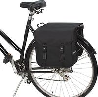 BikyBag Classic - Bicycle Double Panniers Bag Fashion Cycle Bike Women's - Men's (Classic - Black)